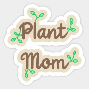 Plant Mom Sticker